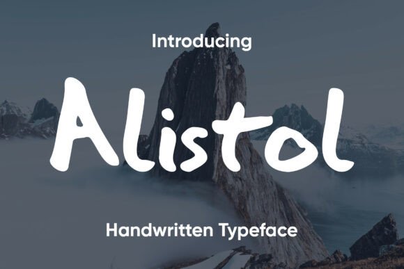 Alistol: The Perfect Handwritten Font for Elegant Editorial Design