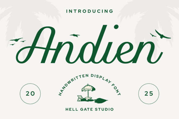 Andien: The Perfect Handwritten Font for Elegant Publishing