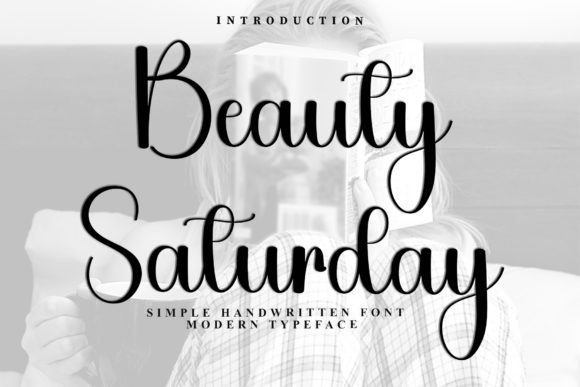 Beauty Saturday: A Versatile Script Handwritten Font for Marketers
