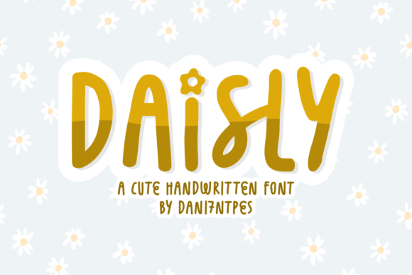 Bring Sweet Charm to Your Creations with Daisly Font
