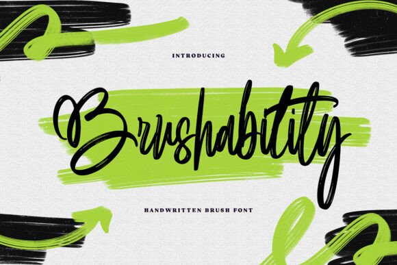 Brushability: A Versatile Handwritten Brush Font for Crafters