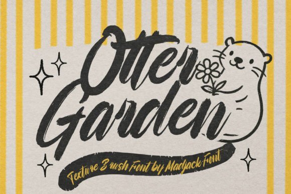 Discover Otter Garden: A Versatile Handwritten Font for Elegant Publishing