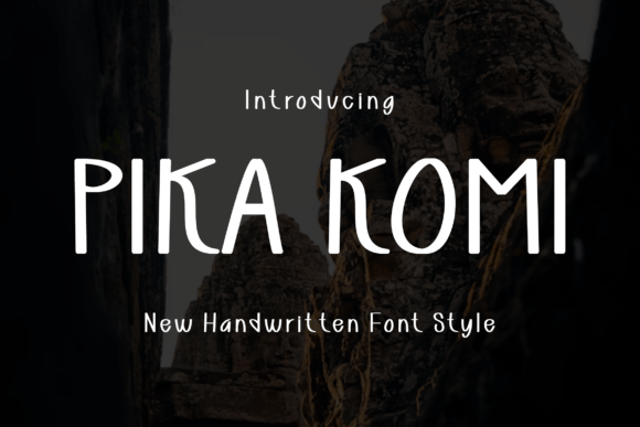 Discover the Charm of Pika Komi: A Sweet and Friendly Handwritten Font
