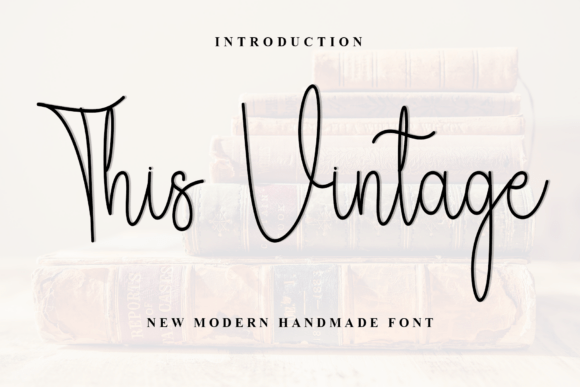 Discover the Charm of This Vintage Font for Your Handmade Creations