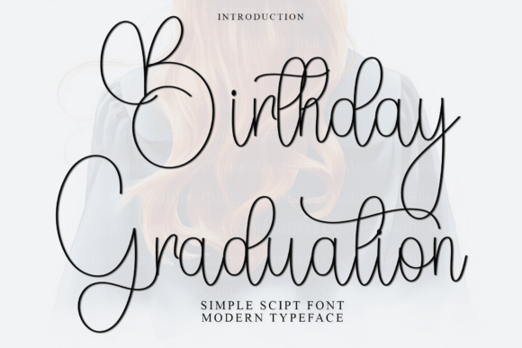 Enhance Your Brand with Birthday Graduation Font