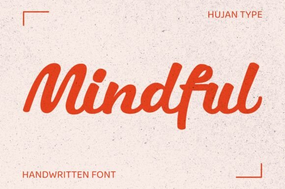 Enhance Your Brand with Mindful: A Gentle Handwritten Font