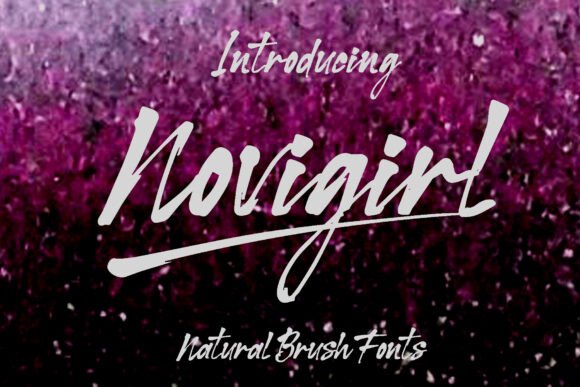 Enhance Your Brand with Novigirl Brush Font
