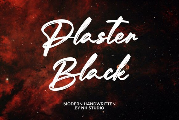 Enhance Your Brand with Plaster Black Font