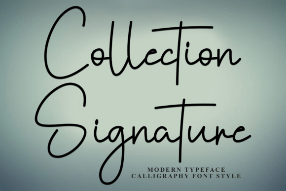 Enhance Your Campaigns with Collection Signature Font