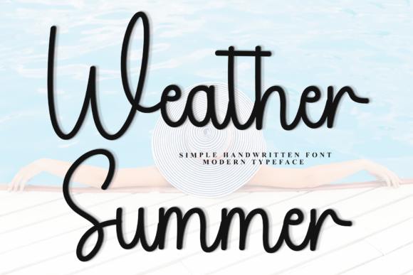 Enhance Your Web Design with Weather Summer Font