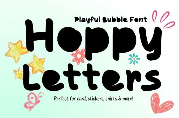 Hoppy Letters: A Sweet and Friendly Handwritten Font