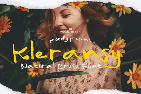 Kleransy Regular: A Bold and Expressive Script Font