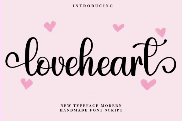 Loveheart: A Versatile Script Handwritten Font for Creative Branding