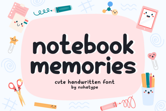 Notebook Memories: A Charming Font for Creative Makers