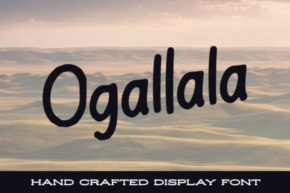 Ogallala: A Free-Spirited Hand-Written Font for Branding