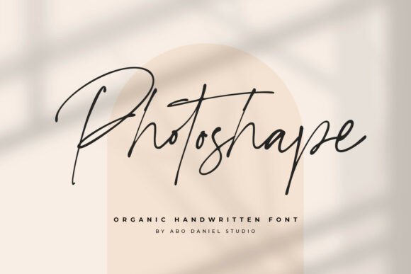 Photoshape: The Perfect Handwritten Font for Web Design
