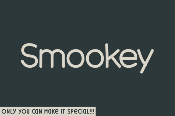Smookey: A Natural Handwritten Font for Creative Web Design