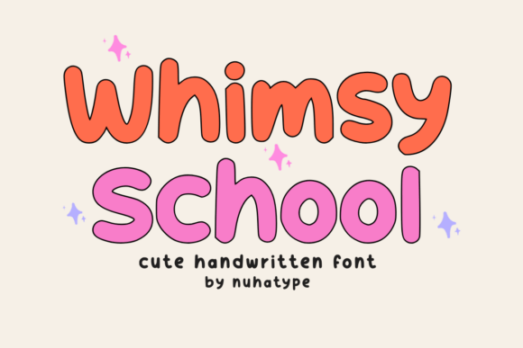 Whimsy School: A Charming Handwritten Font for Web Design